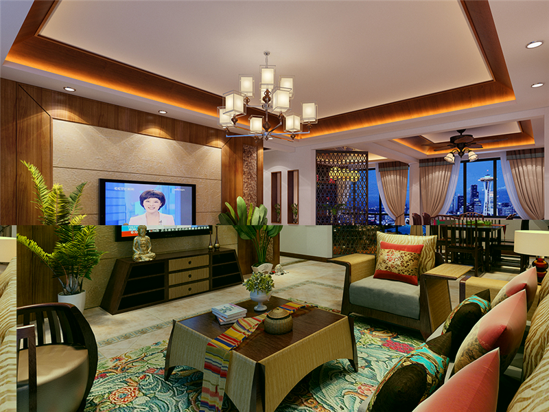 海域香廷高先生中式风格装修案例